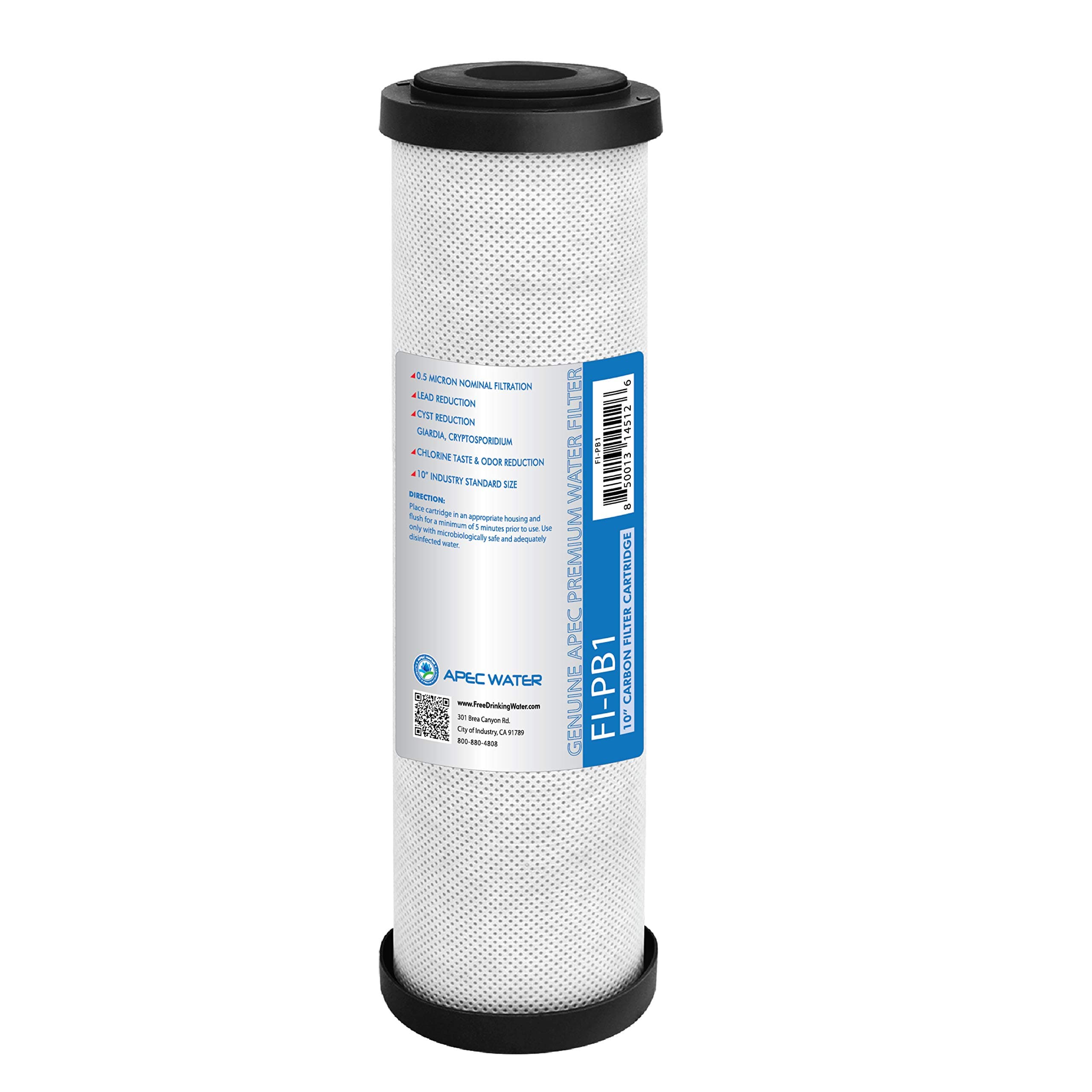 APEC WATERSystems FI-PB1 CT-1000 Countertop Drinking Water System Replacement Filter, White