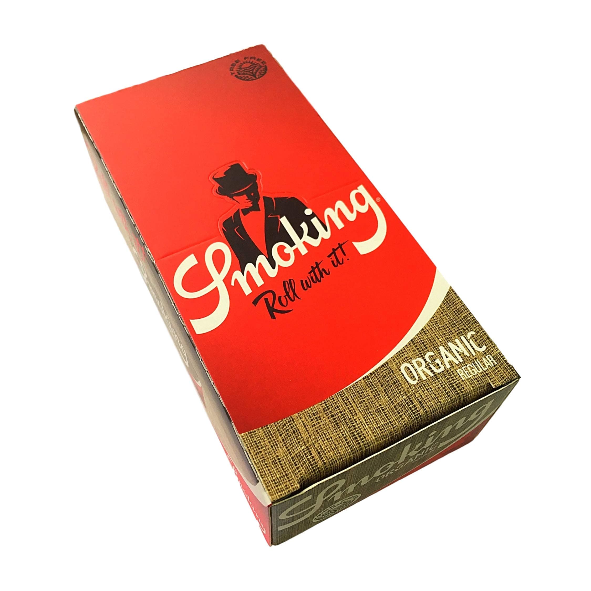 Smoking 1 Box - Organic Regular Rolling Paper - 50 booklets x 60 Papers