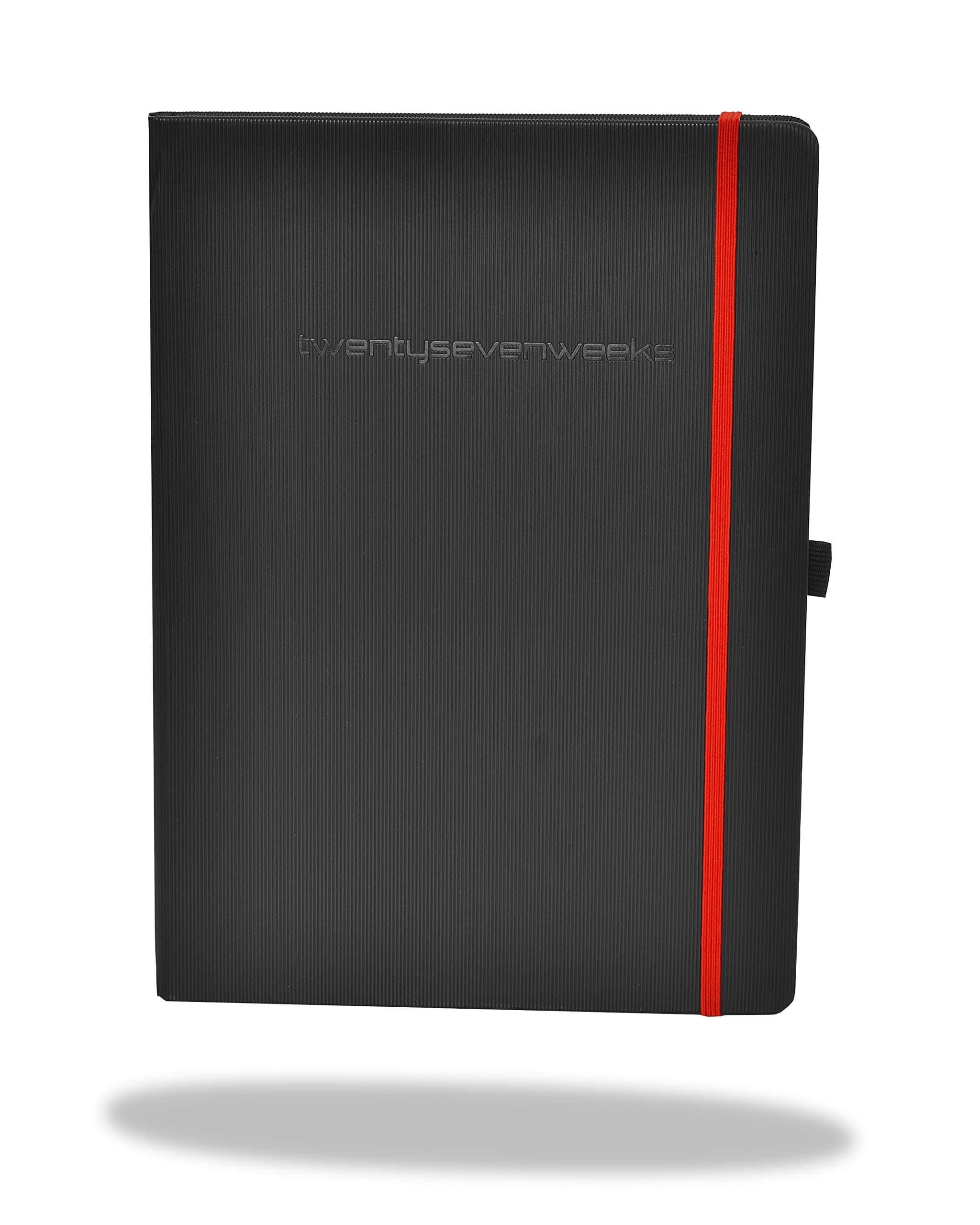 Twentysevenweeks notebook with weekly planner/idea memory and to do list for a successful 2018 – success journal in A4 format as a hard cover organiser, graph paper a4