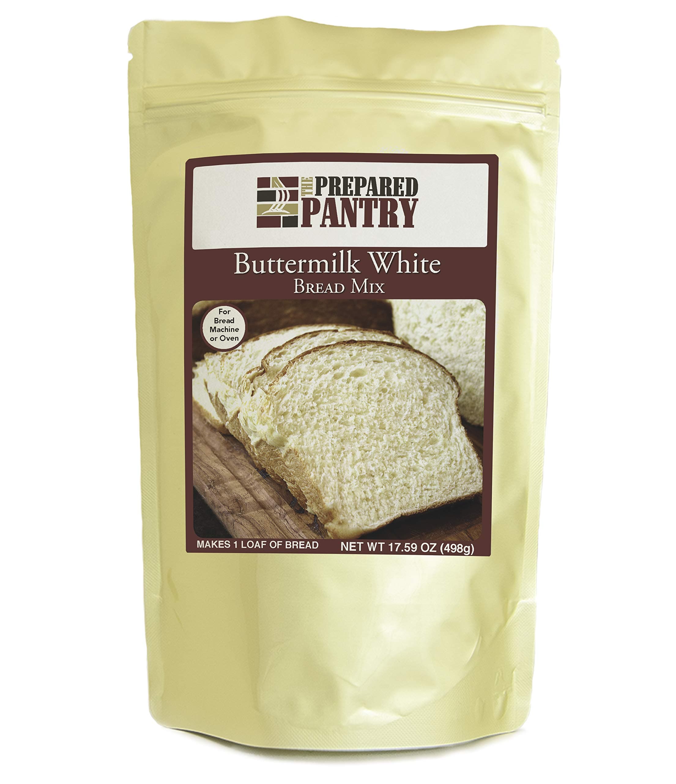 The Prepared Pantry Buttermilk White Bread Mix; Single Pack; For Bread Machine or Oven