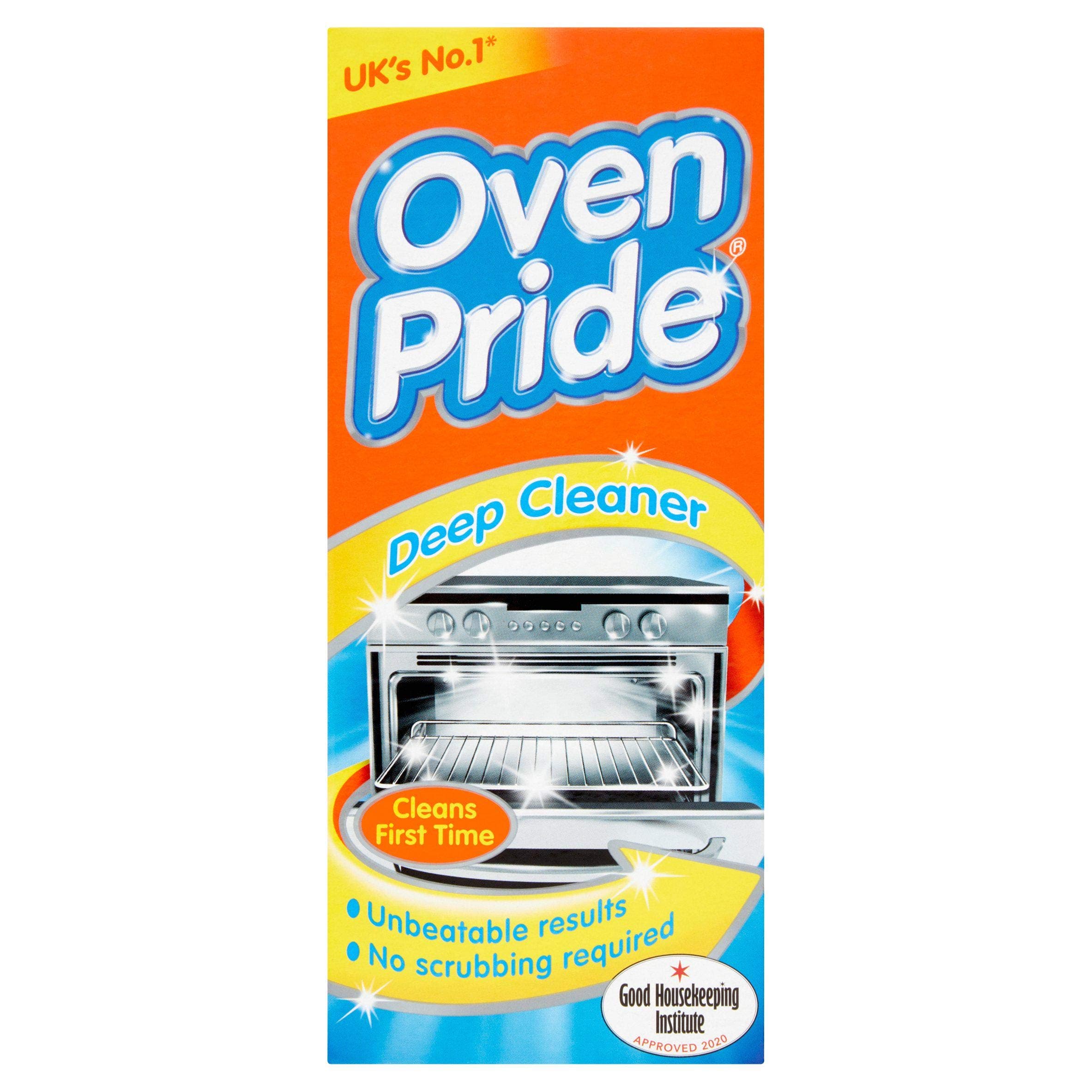 Oven Pride Complete Oven Cleaning Kit 500ml Includes Bag for Cleaning Oven Racks
