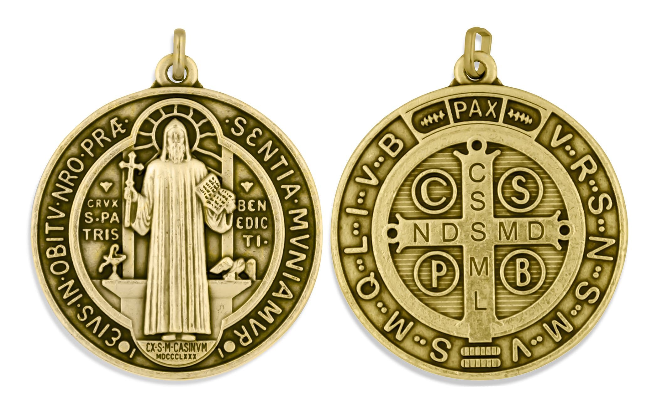 Venerare Deluxe 2" Saint Benedict Medal