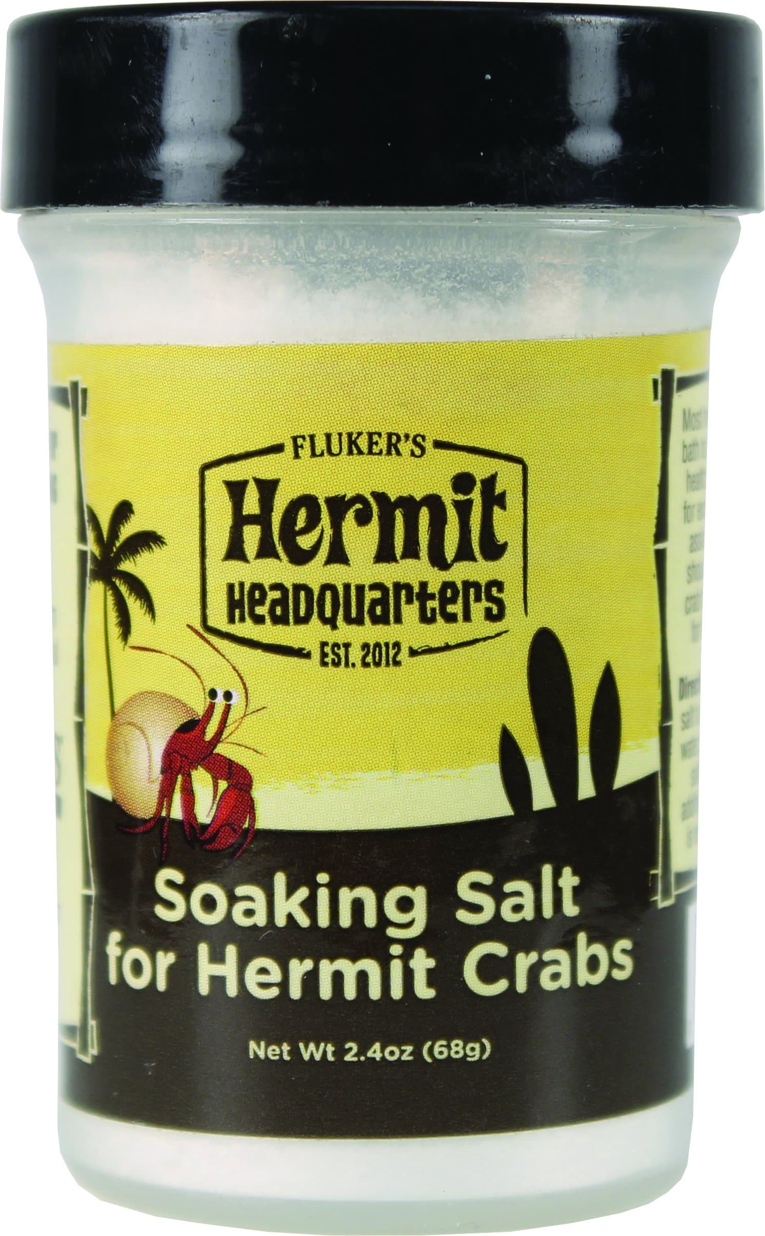 Fluker's Soaking Salt for Hermit Crabs, 2.4 oz