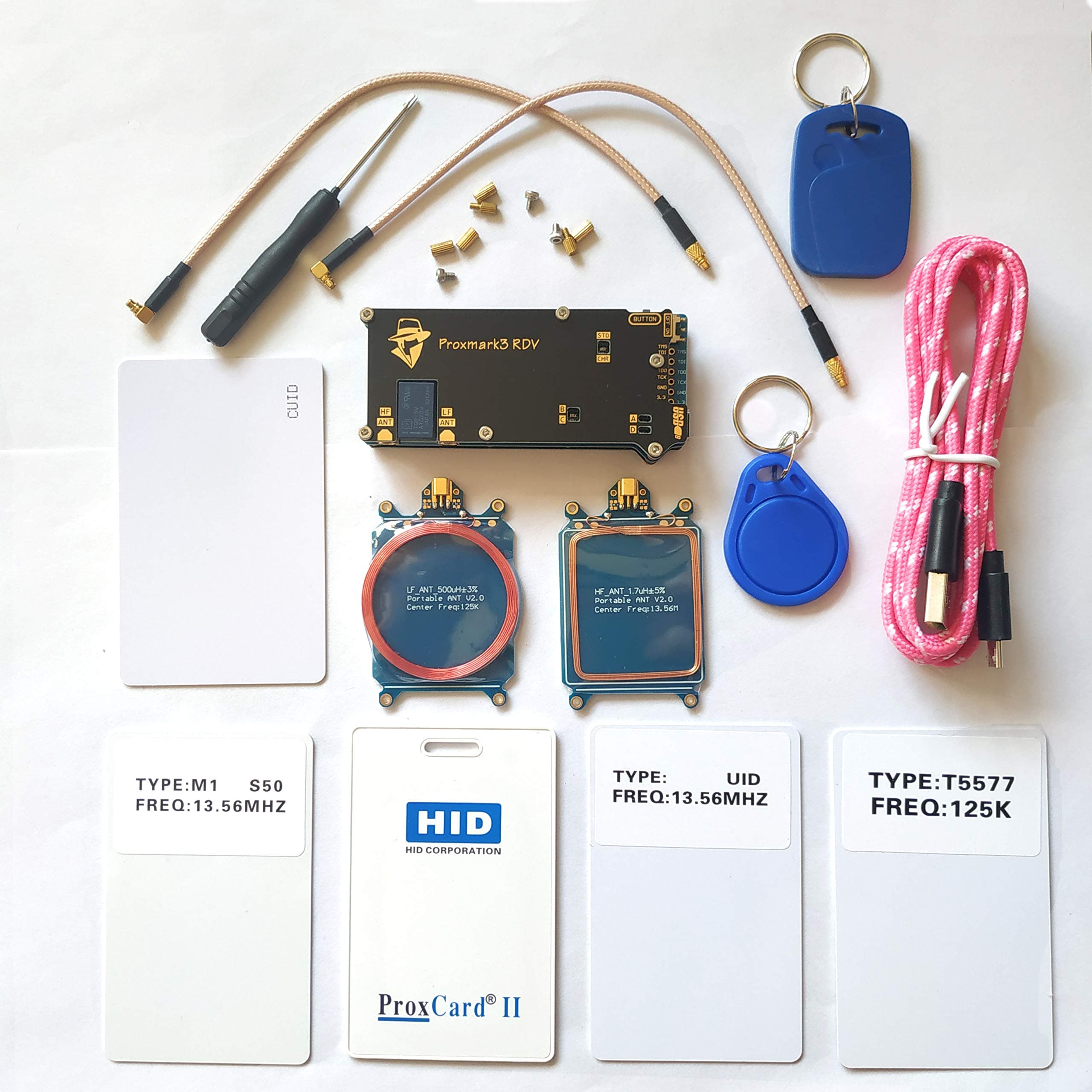 Proxmark3 RDV2 ID IC Card NFC Cloner Duplicator Reader Writer Copier