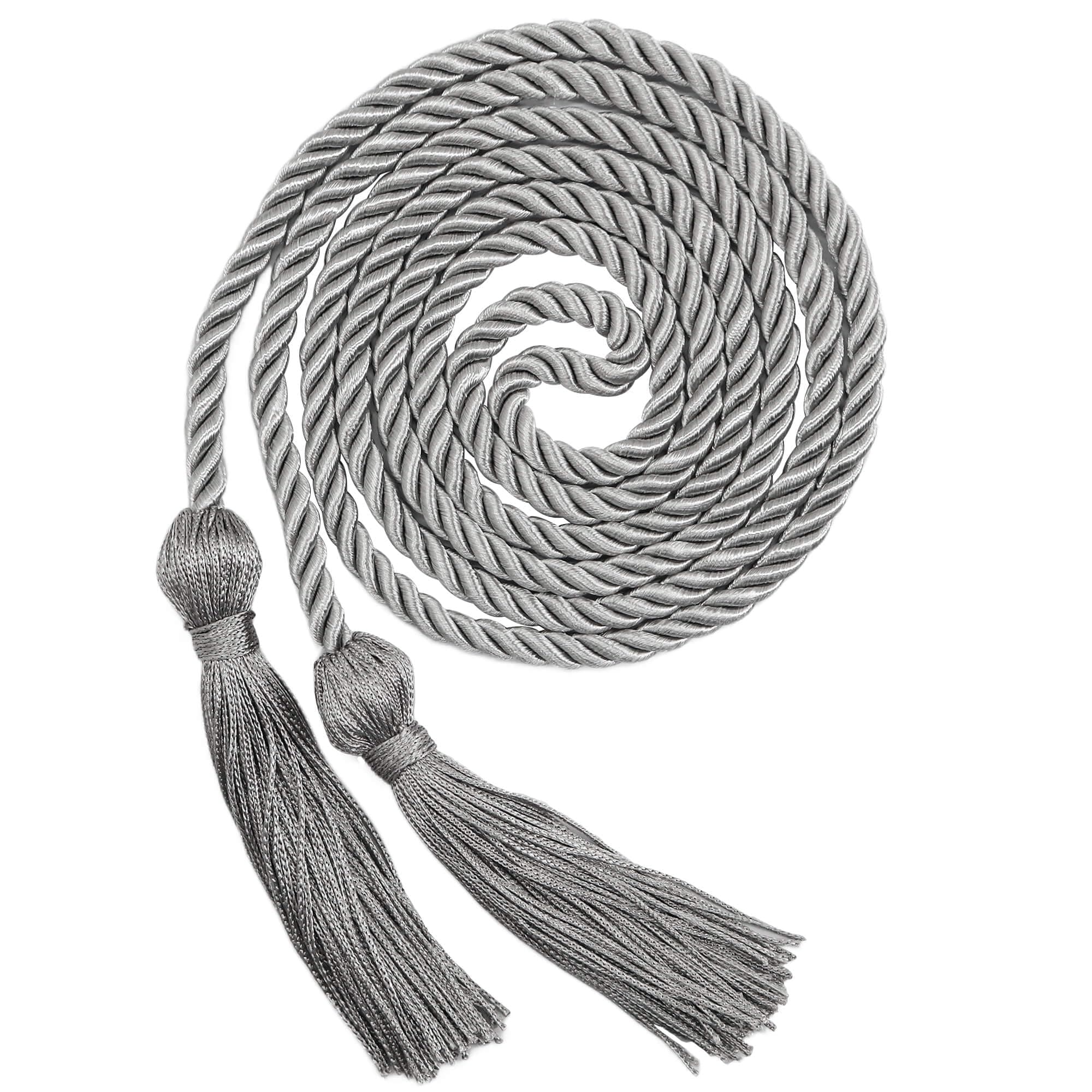 Polyester Graduation Honor Cord 68" Grey