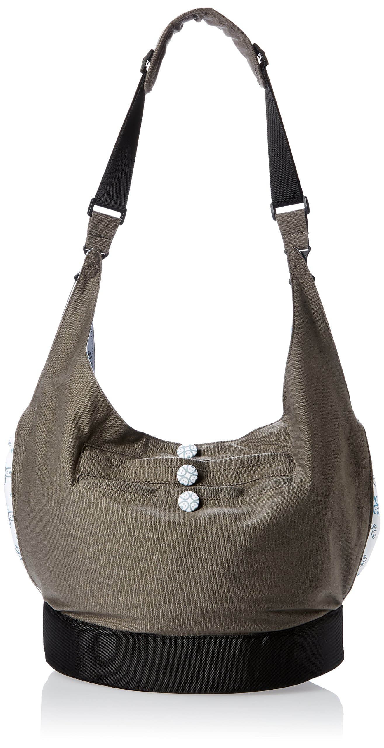 EquiptBaby Soft Base Diaper Bag & Changing Pad, Grey