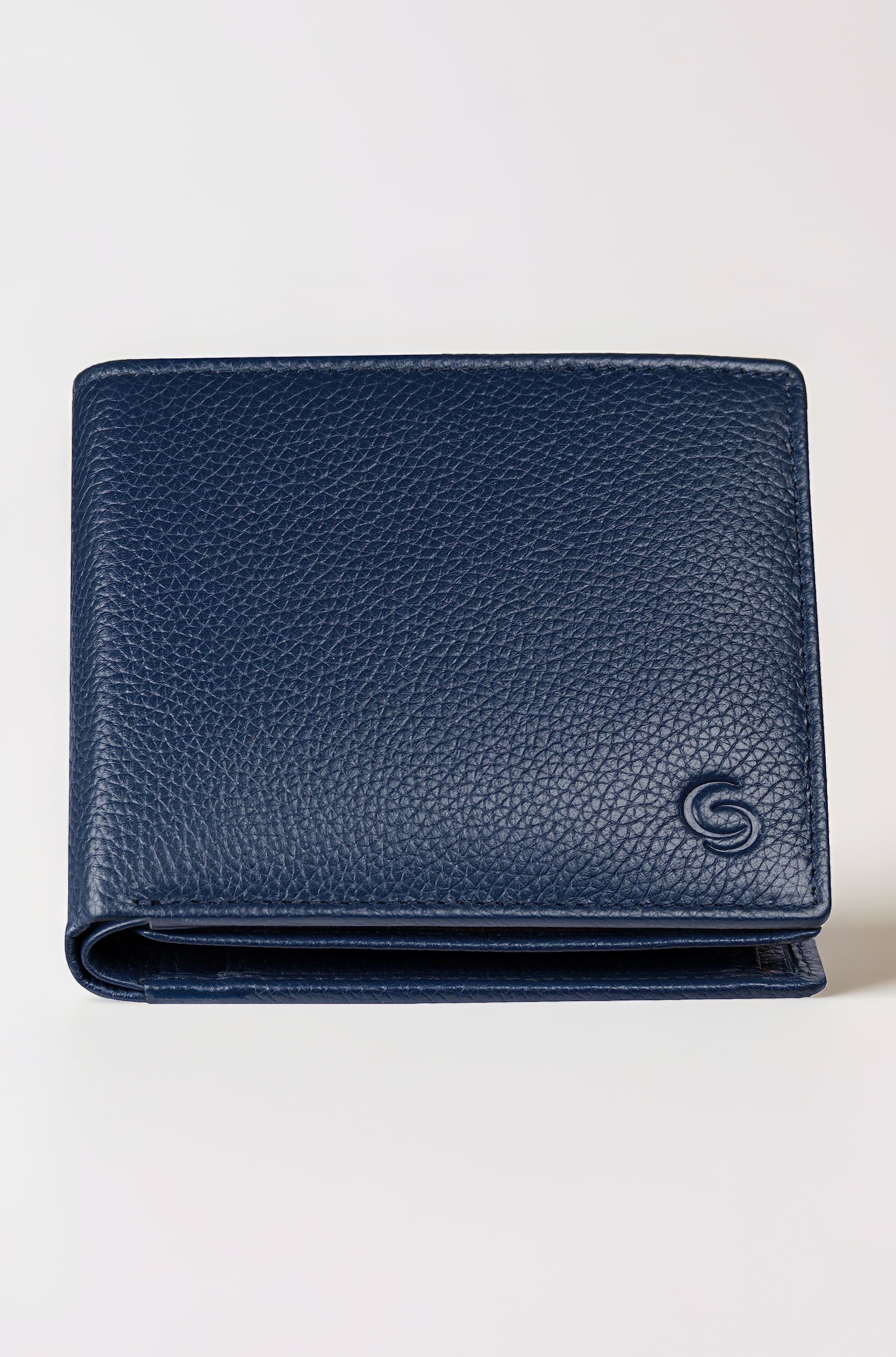 GETOREE Florence Genuine Leather RFID Wallets for Men I 7 Credit/Debit Card Slots I 2 Secret compartments I 1 Coin Pocket & 2 Currency Compartments, Blue